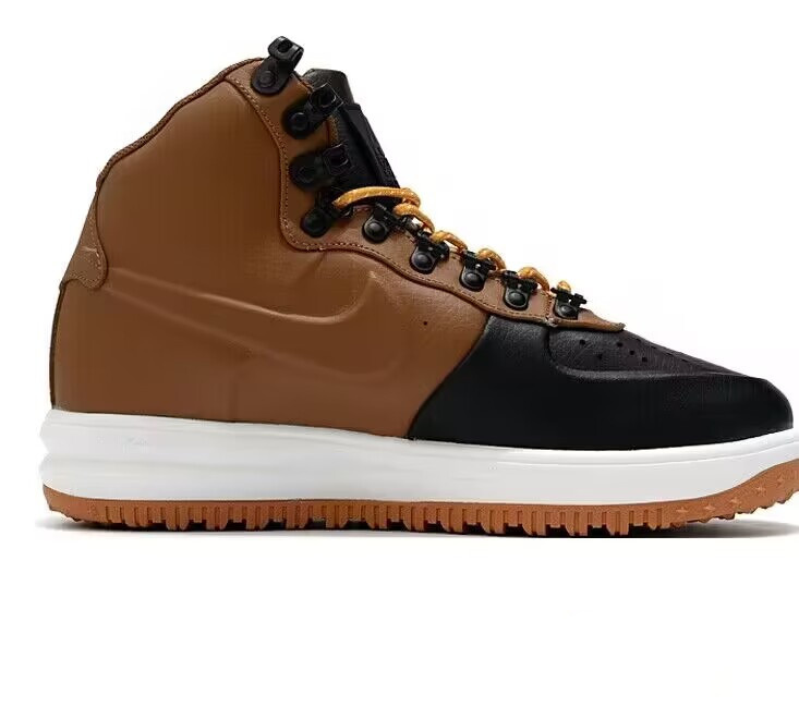 Men's Air Force 1 High Brown Black Shoes 0299 Men's Air Force 1 High Brown Black Shoes 0299